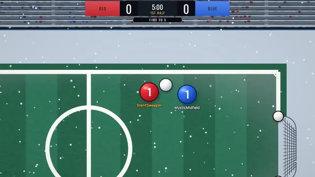 A one-on-one duel in the Snow atmosphere.